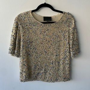 Cynthia Rowley Sequin Top